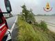 Incidente sulla tangenziale di Novara, auto finisce contro un albero