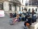 Studenti, inseganti e genitori in piazza a Novara contro la Dad
