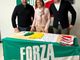 Marco Gambacorta (a destra) con l'assessore Teresa Armienti e il capogruppo Pietro Gagliardi