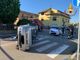 Scontro a S.Agabio, tre feriti, auto ribaltata