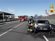 Borgo Ticino, auto distrutta dalle fiamme