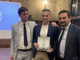 Premio alla memoria di Sergio De Marchi per distinti meriti sportivi assegnato a Michele Giordano, arbitro della serie C
