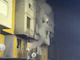 Incendio in un edificio popolare a Sant' Agabio, famiglia evacuata. VIDEO