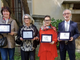 Nella foto i premiati dell’edizione 2023: da sinistra Gabriella Fornara, Michela Licht, Enrica Carbone e Roberto Fornara.
