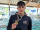 Riccardo Rigazio campione italiano nei 50 rana juniores