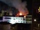 Spaventoso incendio nel centro di Vercelli