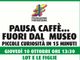 Tornano le 'Pause Caffè' della Fondazione Faraggiana