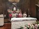 Celebrata la messa dai sacerdoti trecatesi