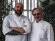 I complimenti di chef Sacco a Christian Balzo per la stella Michelin
