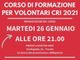 Il 26 gennaio parte il corso per i Volontari della Croce Rossa di Trecate