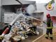 Container in fiamme a Paruzzaro
