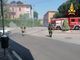 Auto in fiamme ad Arona