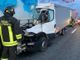Scontro tra un furgone e un autoarticolato sulla Torino-Milano