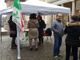 Partito Democratico in piazza nel pomeriggio di ieri con un gazebo in centro città