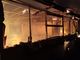 Incendio  al “Circolo della pesca” a Caltignaga