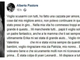 Alberto Pastore si è avvalso della facoltà di non rispondere