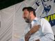 Matteo Salvini dal palco della Lega Fest domese attacca Eliana Frontini: &quot;In un paese normale sarebbe stata cacciata&quot;