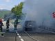 Bruciata un’auto sulla A26