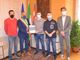 I ragazzi del Sermig hanno consegnato al sindaco Bossi e all’assessore Valsesia la &quot;lettera alla coscienza&quot;