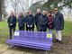 Inaugurata a Novara la panchina viola in occasione della Giornata Internazionale contro l’Epilessia