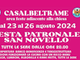Al via la festa patronale di San Novello