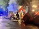 Incendio vicino alla stazione di Novara: intervengono i vigili del fuoco