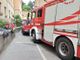 Brucia il vano di un ascensore a Gozzano, intervengono i Vigili del Fuoco