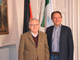 Nella foto, il vicesindaco Zanetta con Jurgen Hild