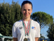 Giorgia Crepaldi (Libertas Novara) medaglia d'argento e di bronzo agli italiani di nuoto