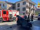 Incidente a Trecate. Apecar ribaltata dopo scontro con auto