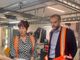 Il sindaco Binatti e il Questore di Novara in visita al polo logistico di Kering