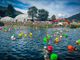 Più di duecento i partecipanti alla traversata di nuoto 'Antica Via del Legname'