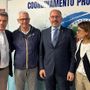 Nella foto da sinistra: Roberto Cota, Diego Sozzani, Maurizio Rasero e Teresa Armienti
