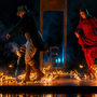 "Scorre il Tempo": il grande spettacolo illumina Piazza del Popolo "Scorre il Tempo": il grande spettacolo illumina Piazza del Popolo