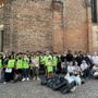 Studenti del Mossotti in campo con Novara Green: pulizia a San Nazzaro della Costa