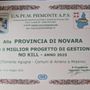 Premio al miglior progetto “No Kill” per la gestione del torrente Agogna