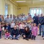 Castagnata alla scuola dell’infanzia di Vergano con il sindaco Bossi e il Coro Ana Stella Alpina