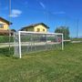 Nuove reti al campetto di Barengo, più funzionale lo spazio per i ragazzi