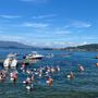 Da Meina ad Arona a nuoto: in 40 attraversano il Lago Maggiore