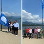 Gozzano conquista la settima Bandiera Blu: il Lido di Buccione si conferma eccellenza sostenibile sul Lago d’Orta