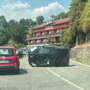 Auto si ribalta a Pettenasco, traffico rallentato in via Crabbia Auto si ribalta a Pettenasco, traffico rallentato in via Crabbia