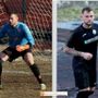 Simone Ravandoni e Fabrizio Allioli, portiere di Varzese e Virtus Villa Simone Ravandoni e Fabrizio Allioli, portiere di Varzese e Virtus Villa