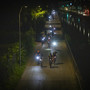 Arona si sveglia in bici: in 900 da Milano al Lago Maggiore nella notte della Bike Night