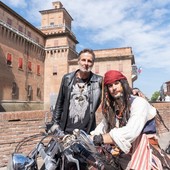 Da Novara parte la Harley Davidson “pirata” destinata a Johnny Depp: il progetto dell’artista Mauro Merlino