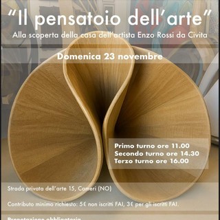 Fai – Il Pensatoio dell’Arte: alla scoperta della casa di Enzo Rossi da Civita