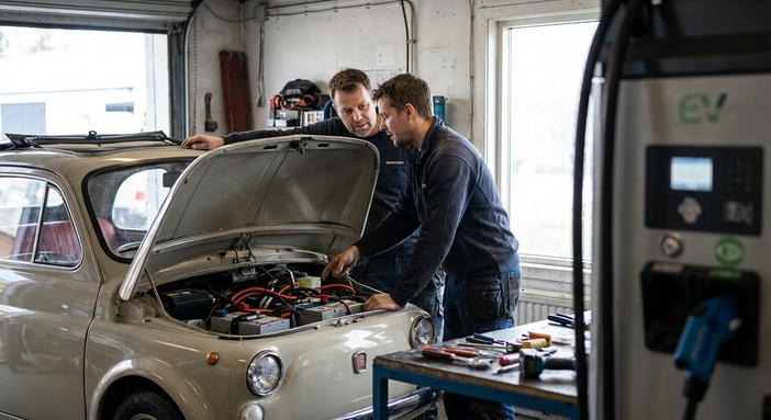 Retrofit elettrico e ricarica ultra veloce IPlanet: guida pratica