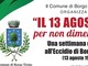 Borgo Ticino si appresta celebrare i martiri della Resistenza Borgo Ticino si appresta celebrare i martiri della Resistenza