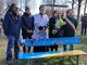 Cameri: inaugurazione della nuova panchina in onore di Gabriel e Luana nel parco giochi degli impianti sportivi