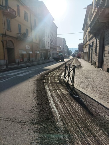 Arona: miglioramenti stradali in via Matteotti e corso Liberazione