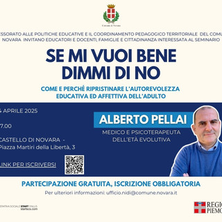 &quot;Se mi vuoi bene dimmi di no&quot;: Seminario sulla crescita e l'autonomia dei bambini